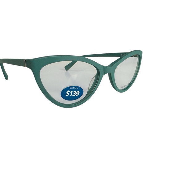 Elton John Eyewear Designer Fashion Glasses School Girl 56-19-140 Cat Eye NEW - Picture 6 of 8